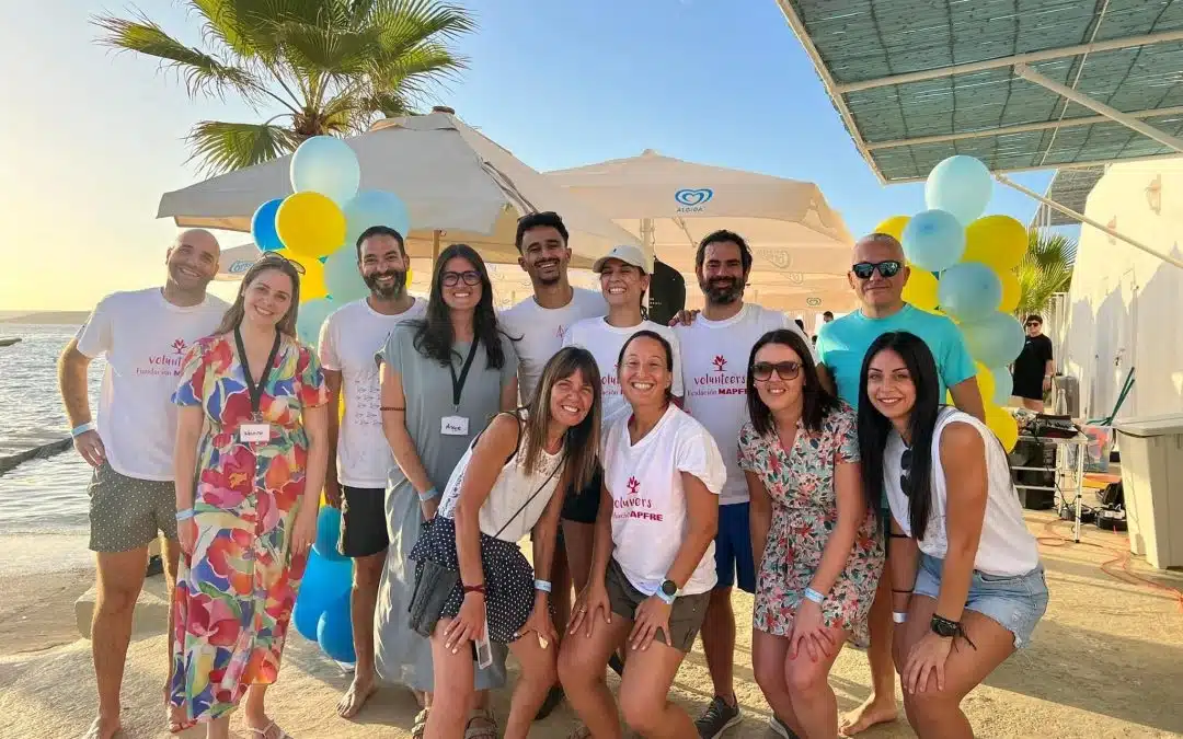 MAPFRE Malta volunteering team joins Jays of Sunshine on an unforgettable day of joy for the young patients of the Rainbow Ward Children’s Hospital.