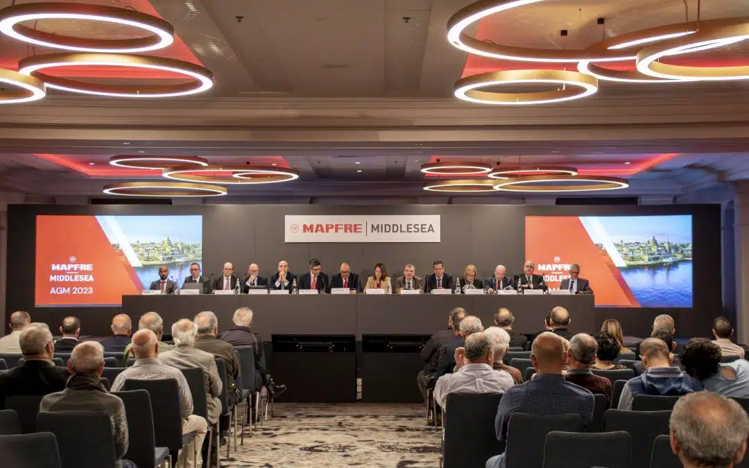 MAPFRE Middlesea holds its AGM announcing a Total Group profit before tax for 2022 of €22.18 million
