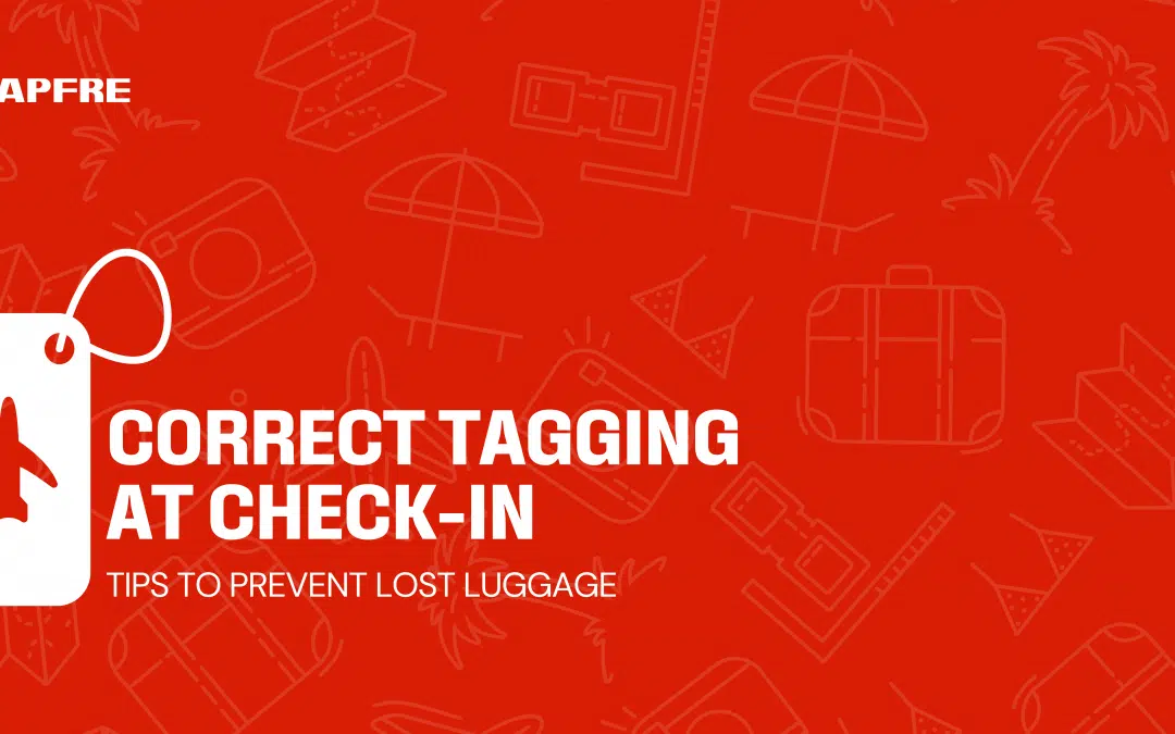 Tips to prevent lost luggage: Correct Tagging at Check-in