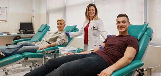 Employees of MAPFRE Middlesea and MSV Life donate blood