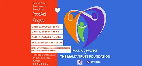 MAPFRE donated €5,000 towards the Malta Trust Foundation