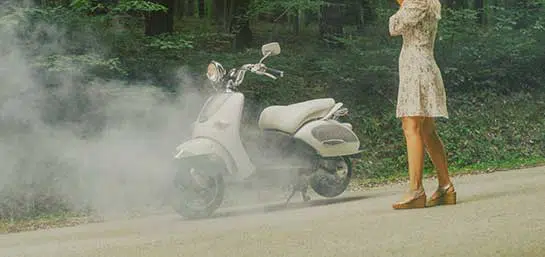 roadside assistance by motorbike