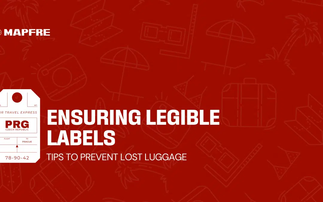 Tips to prevent lost luggage: Ensuring Legible Labels
