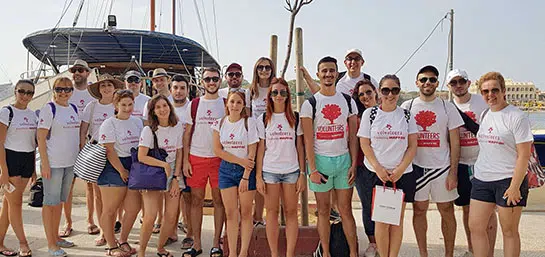 MAPFRE Malta employees join boys of St Patrick’s Residential Home on boat trip