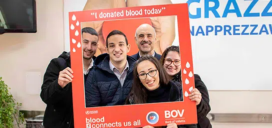 MAPFRE Group present a gift to Blood Donors