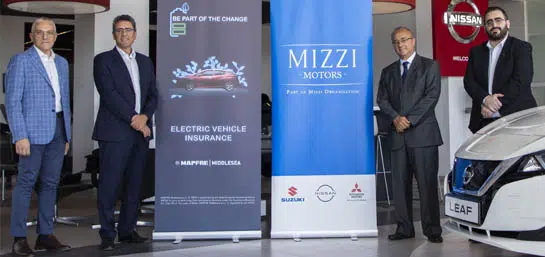 MAPFRE Middlesea partners up with Mizzi Motors and goes green with Electric Vehicle Insurance
