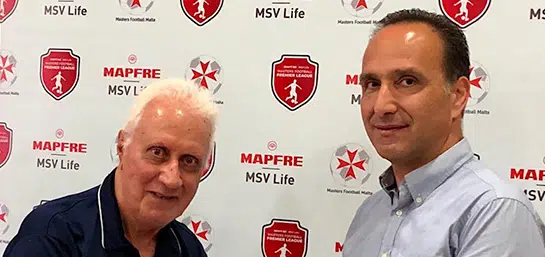 MAPFRE MSV Life to sponsor Masters Football Premier League 2019-2020