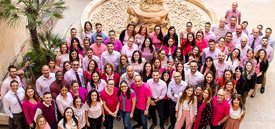 MAPFRE Malta employees celebrate Pink October and make donations