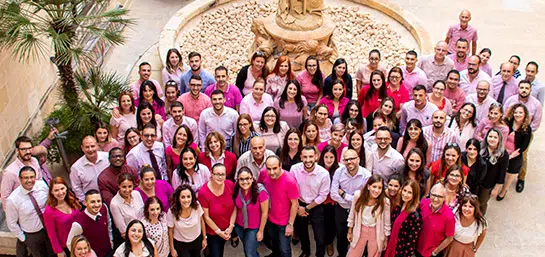 MAPFRE Malta staff celebrate Pink October and make donations
