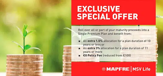 MAPFRE MSV Life p.l.c. launches New Reinvestment Special Offer