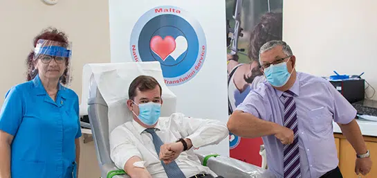 MAPFRE Malta contribute towards World Blood Donor Day 2020
